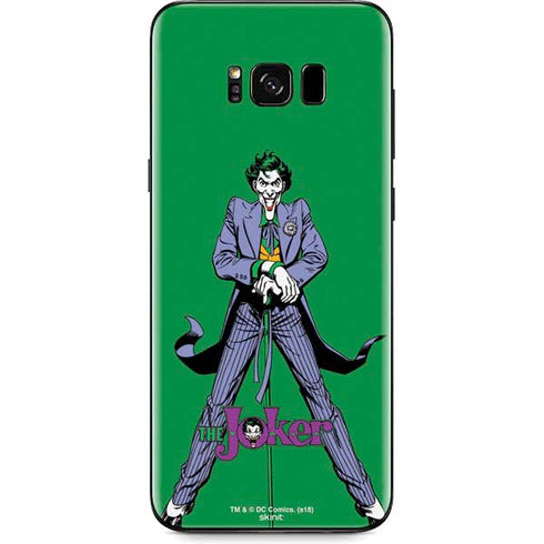 DC Comics The Joker Classic Art Pose Galaxy S8 Plus Skin